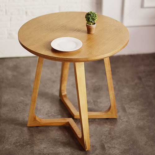 Round Solid Wood Table
